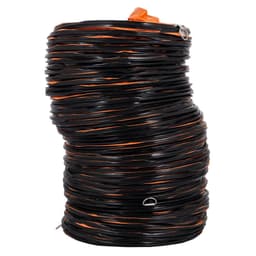 image-VEVOR Tuyau en PVC 25 pi, Gaine de ventilation Flexible 12 po, Tuyau flexible PVC Conduit en PVC antidéflagrant Résistant à l'usure Cordes ajustables pour ventilateur d'extraction dans les usines