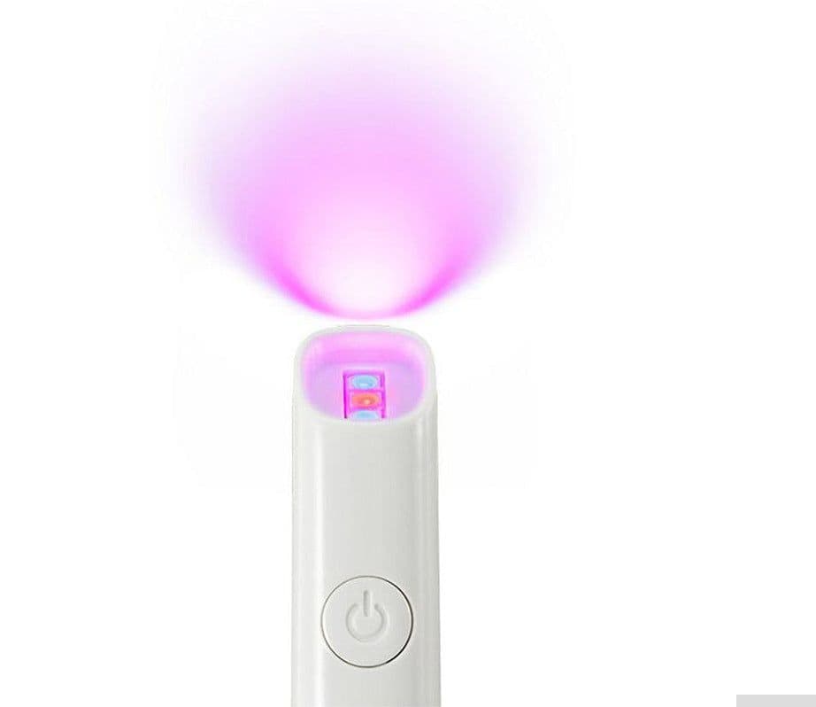 image-Yifan Acne Pen LED Light Therapy - Rose Gold