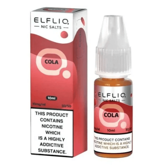 image-Elfliq Nic Salts 10mg Nicotine Strength - 10ml Bottle
