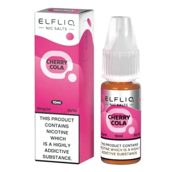 image-Elfliq Nic Salts 10mg Nicotine Strength - 10ml Bottle