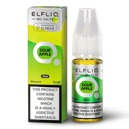 image-Elfliq Nic Salts 10mg Nicotine Strength - 10ml Bottle