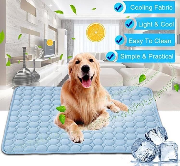 image-Pet Dog Cat Ice Silk Cold Nest Pad For Cooling In Summer