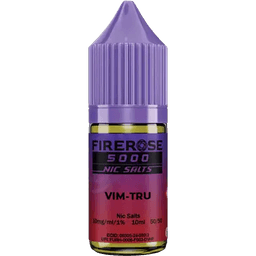 image-Elux Firerose 5000 20mg Nicotine Strength 10ml Bottle Size Nic Salts E-liquids
