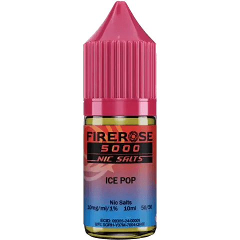 image-Elux Firerose 5000 20mg Nicotine Strength 10ml Bottle Size Nic Salts E-liquids