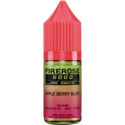 image-Elux Firerose 5000 20mg Nicotine Strength 10ml Bottle Size Nic Salts E-liquids