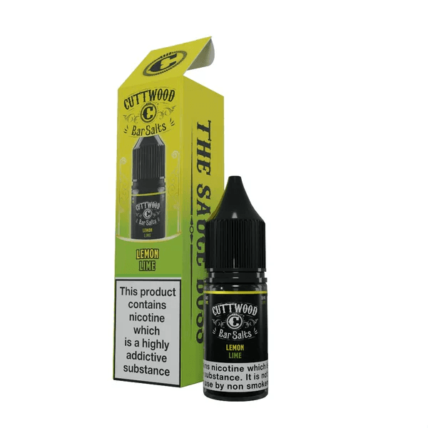 image-Cuttwood Bar Salts Nic Salt 10mg Nicotine Strength E-Liquid 10ml Bottle Size
