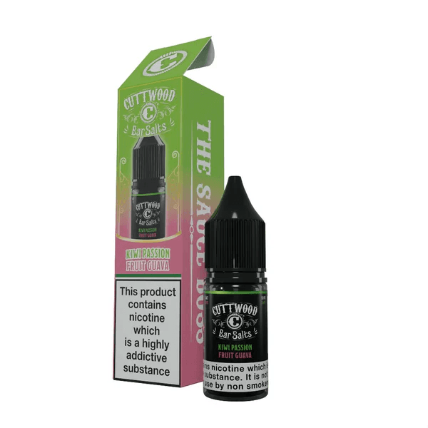image-Cuttwood Bar Salts Nic Salt 10mg Nicotine Strength E-Liquid 10ml Bottle Size
