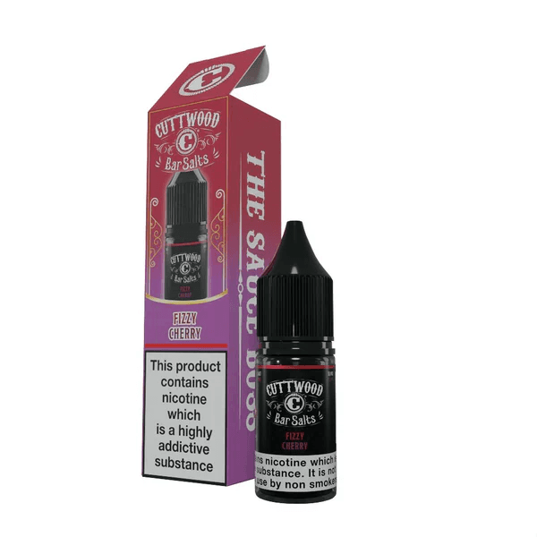 image-Cuttwood Bar Salts Nic Salt 10mg Nicotine Strength E-Liquid 10ml Bottle Size