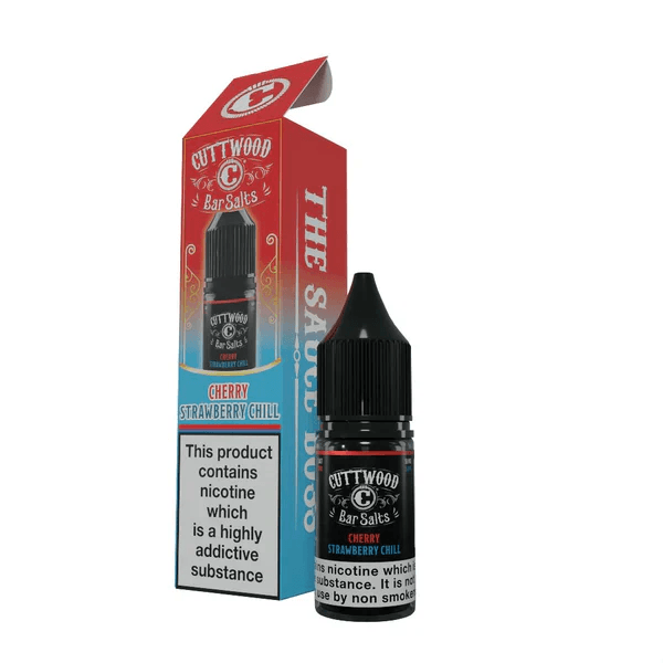 image-Cuttwood Bar Salts Nic Salt 10mg Nicotine Strength E-Liquid 10ml Bottle Size
