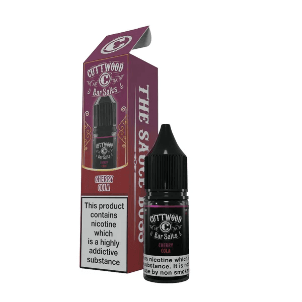 image-Cuttwood Bar Salts Nic Salt 10mg Nicotine Strength E-Liquid 10ml Bottle Size