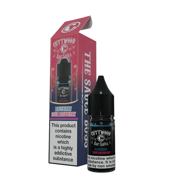 image-Cuttwood Bar Salts Nic Salt 10mg Nicotine Strength E-Liquid 10ml Bottle Size