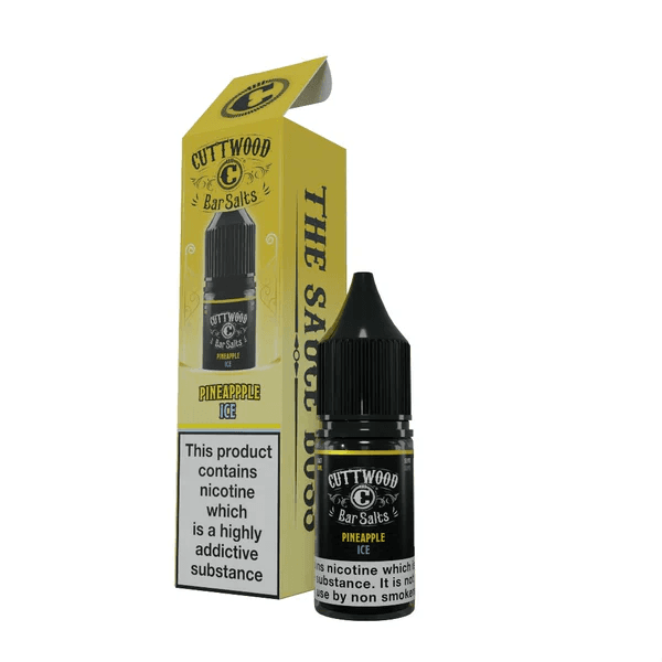 image-Cuttwood Bar Salts Nic Salt 10mg Nicotine Strength E-Liquid 10ml Bottle Size