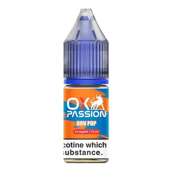 image-Oxva OX Passion 10mg Nicotine Strength Nic Salt 10ml Bottle Size E-liquids