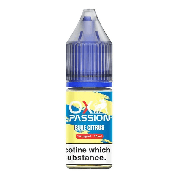 image-Oxva OX Passion 10mg Nicotine Strength Nic Salt 10ml Bottle Size E-liquids
