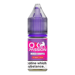 image-Oxva OX Passion 10mg Nicotine Strength Nic Salt 10ml Bottle Size E-liquids