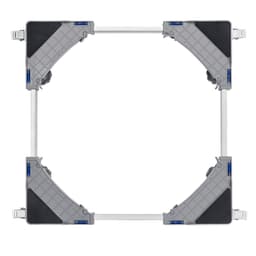 image-VEVOR support réglable pour machine à laver, mini-réfrigérateur, charge de 181,44 kg, 4 roues