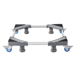 image-VEVOR support réglable pour machine à laver, mini-réfrigérateur, charge de 181,44 kg, 4 roues