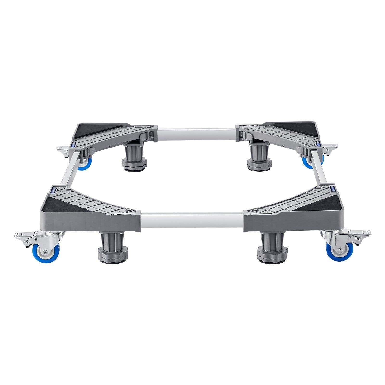 image-VEVOR support réglable pour machine à laver, mini-réfrigérateur, charge de 181,44 kg, 4 roues