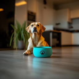 image-3D Printed Dog Bowl | Modern Pet Dish | Stylish Pet Food & Water Bowl | Custom Dog Feeder | Unique Pet Accessories | Pet Gift Idea
