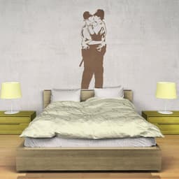 image-Urban Love Bold Affection Statement Wall Decal - Adhesive Art Sticker