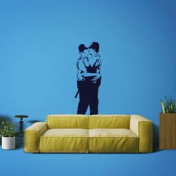 image-Urban Love Bold Affection Statement Wall Decal - Adhesive Art Sticker