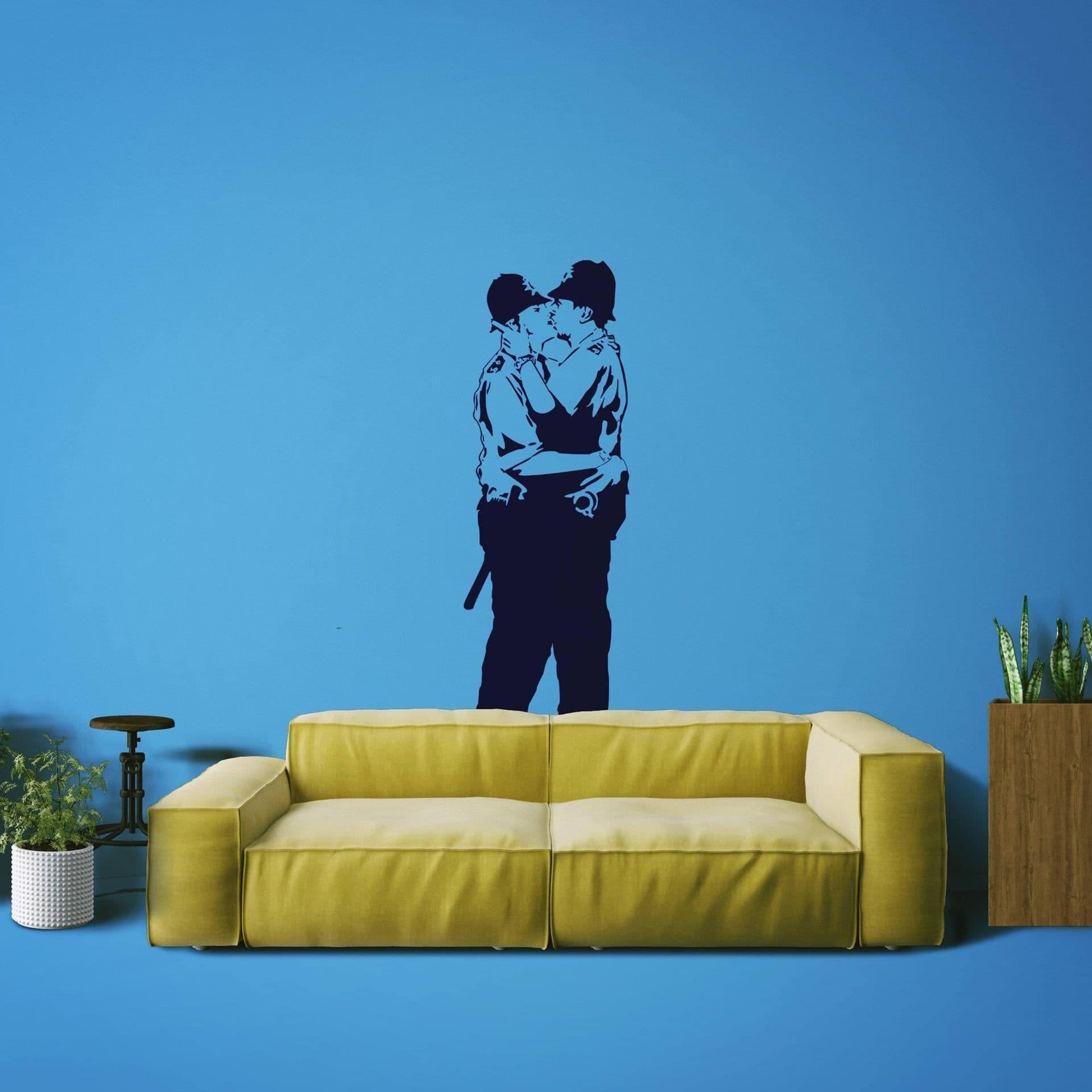 image-Urban Love Bold Affection Statement Wall Decal - Adhesive Art Sticker
