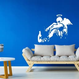 image-Urban Wings Designer Vinyl Decal, Wall Art Sticker for Decoration