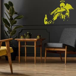 image-Urban Wings Designer Vinyl Decal, Wall Art Sticker for Decoration