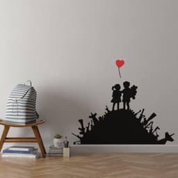 image-Urban Design Wall Decal – Artistic & Contemporary Wall Adhesive Art