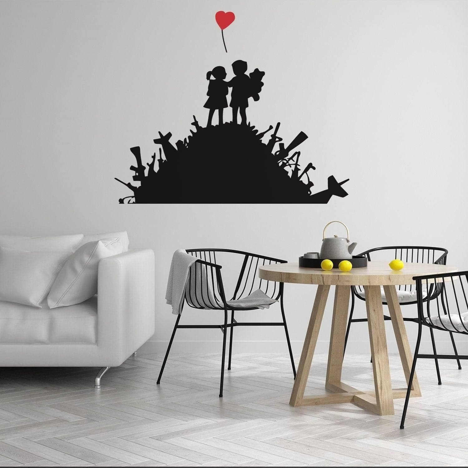 image-Urban Design Wall Decal – Artistic & Contemporary Wall Adhesive Art