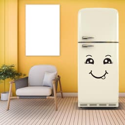 image-Happiness Wall Decal Sticker for Kitchen - Stylish and Adhesive Wall Art Decorations