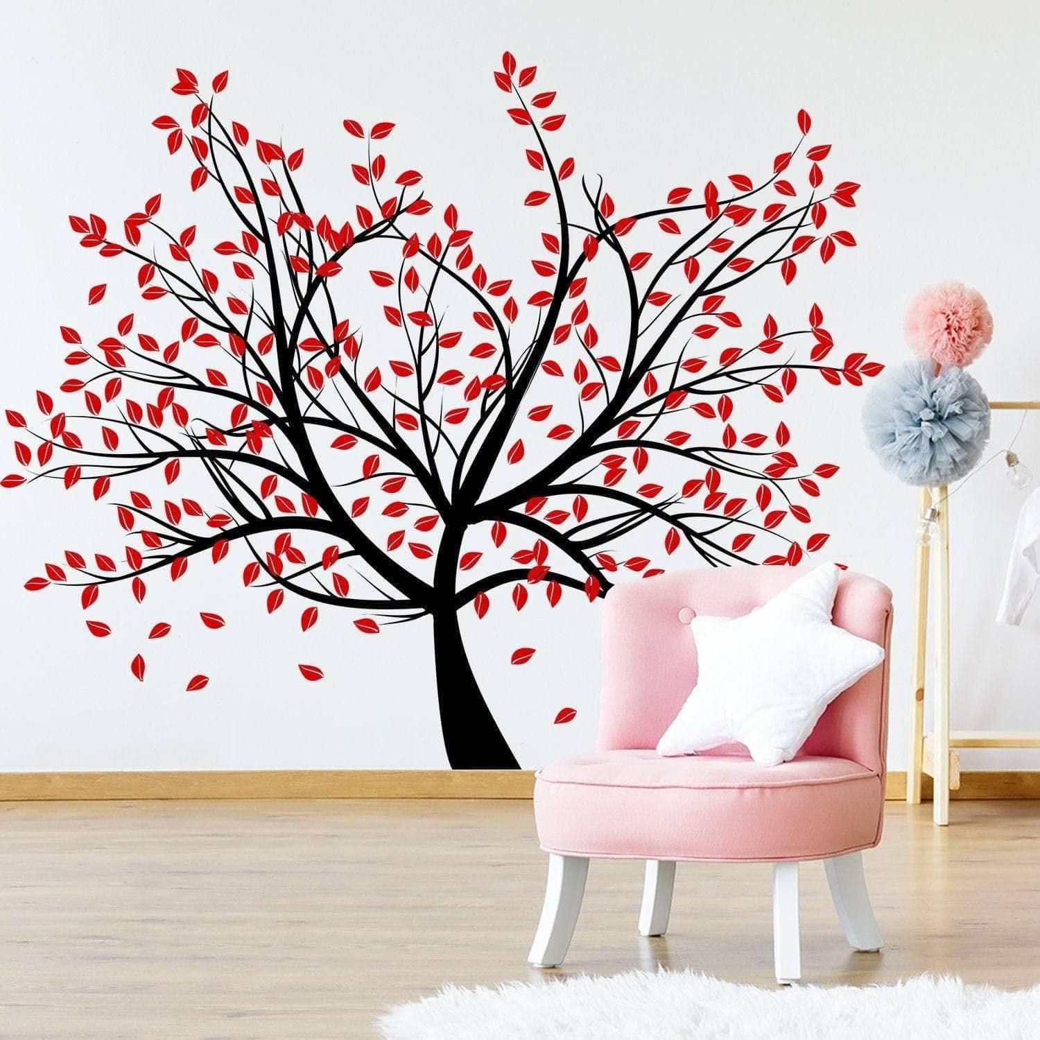 image-Nature's Serenity, Vinyl Wall Decal, Artistic Design, Easy to Install
