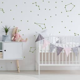 image-Celestial Dreams Themed Vinyl Wall Stickers, Adhesive Decal Art for Walls