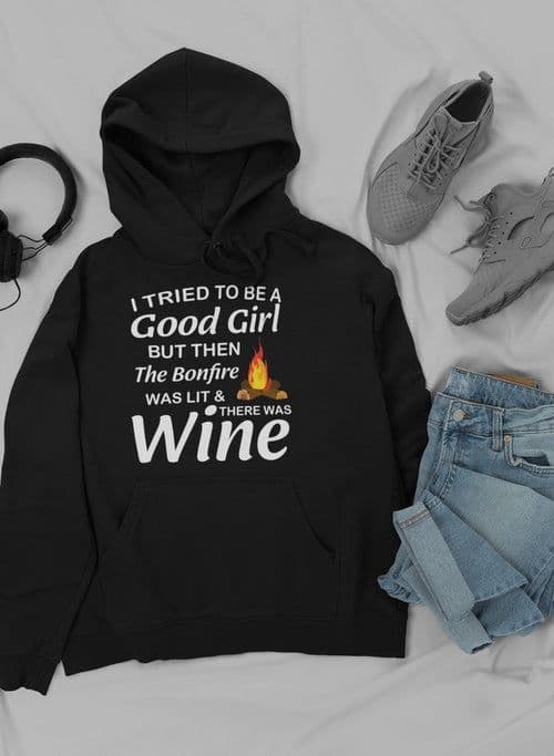 image-I Tried To Be A Good Girl But Hoodie