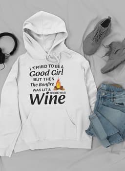 image-I Tried To Be A Good Girl But Hoodie