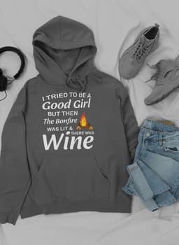 image-I Tried To Be A Good Girl But Hoodie