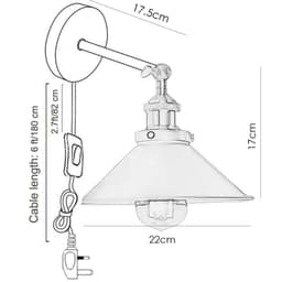 image-Retro Wall Lights E27 Adjustable Wall Arm Industrial Wall Light Fixtures Sconce Lamp for Loft Coffee Bar~1279