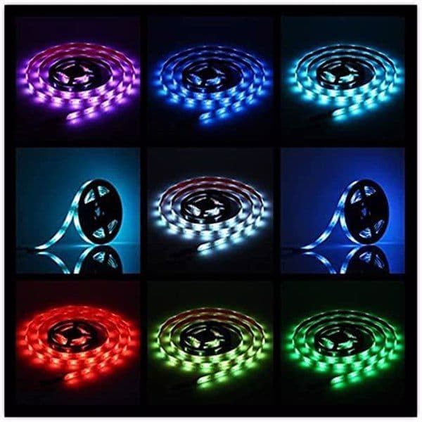 image-Waterproof RGB Led Strip Lights for Bedroom TV Backlight Kit