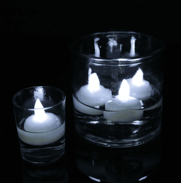 image-12Pcs LED Tea Lights Flameless Candles for Weeding Party Decor