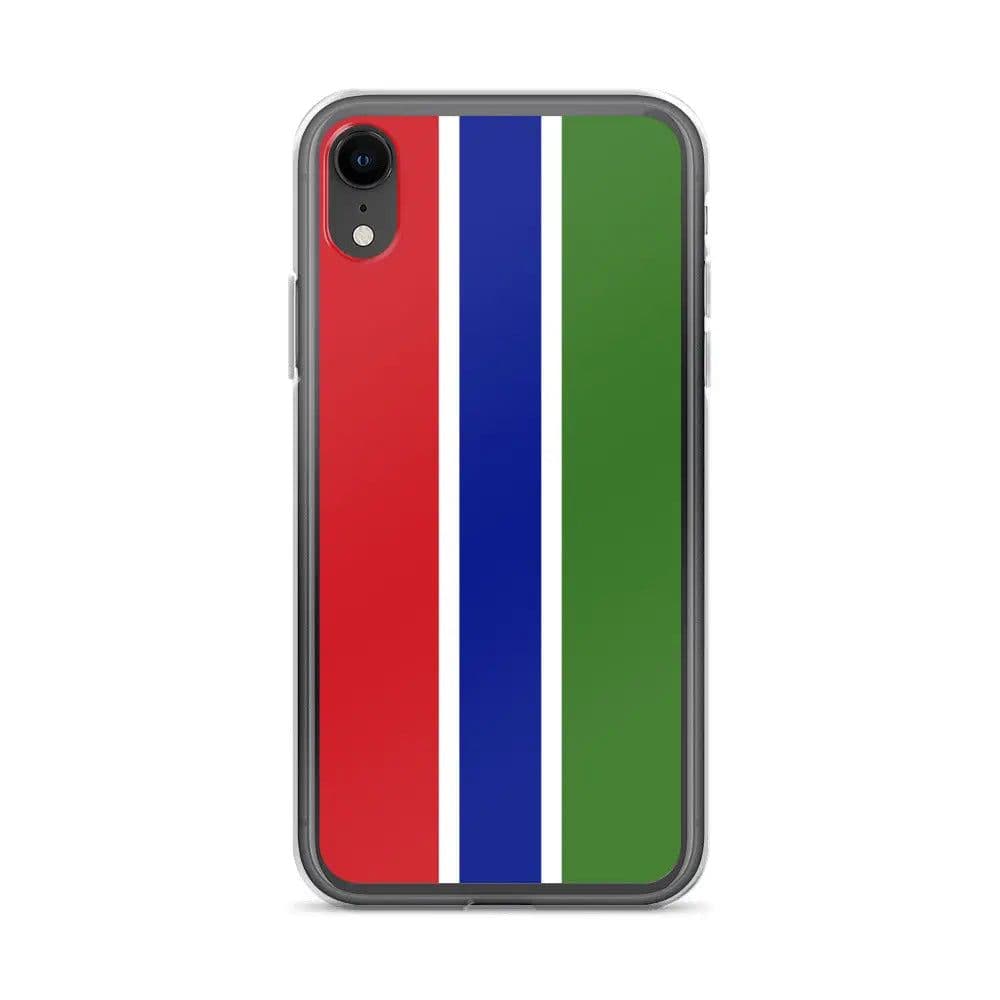 image-Coque iPhone Drapeau de la Gambie – Étui Souple – Résistant et Anticho