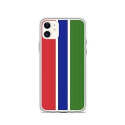 image-Coque iPhone Drapeau de la Gambie – Étui Souple – Résistant et Anticho