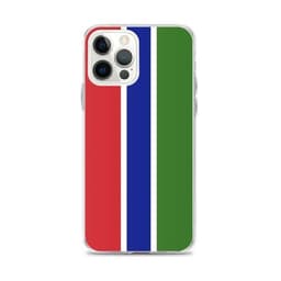 image-Coque iPhone Drapeau de la Gambie – Étui Souple – Résistant et Anticho