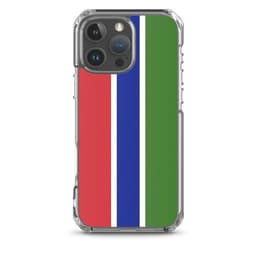 image-Coque iPhone Drapeau de la Gambie – Étui Souple – Résistant et Anticho