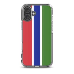image-Coque iPhone Drapeau de la Gambie – Étui Souple – Résistant et Anticho