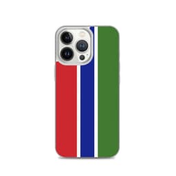 image-Coque iPhone Drapeau de la Gambie – Étui Souple – Résistant et Anticho