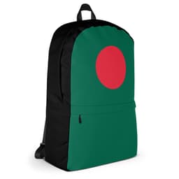 image-Sac à dos Drapeau du Bangladesh – Polyester – Léger et Résistant