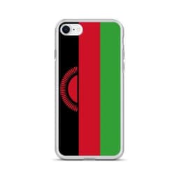 image-Coque iPhone Drapeau du Malawi – Étui Souple – Résistant et Antichoc