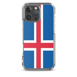 image-Coque iPhone Drapeau de l'Islande – Étui Souple – Résistant et Anticho