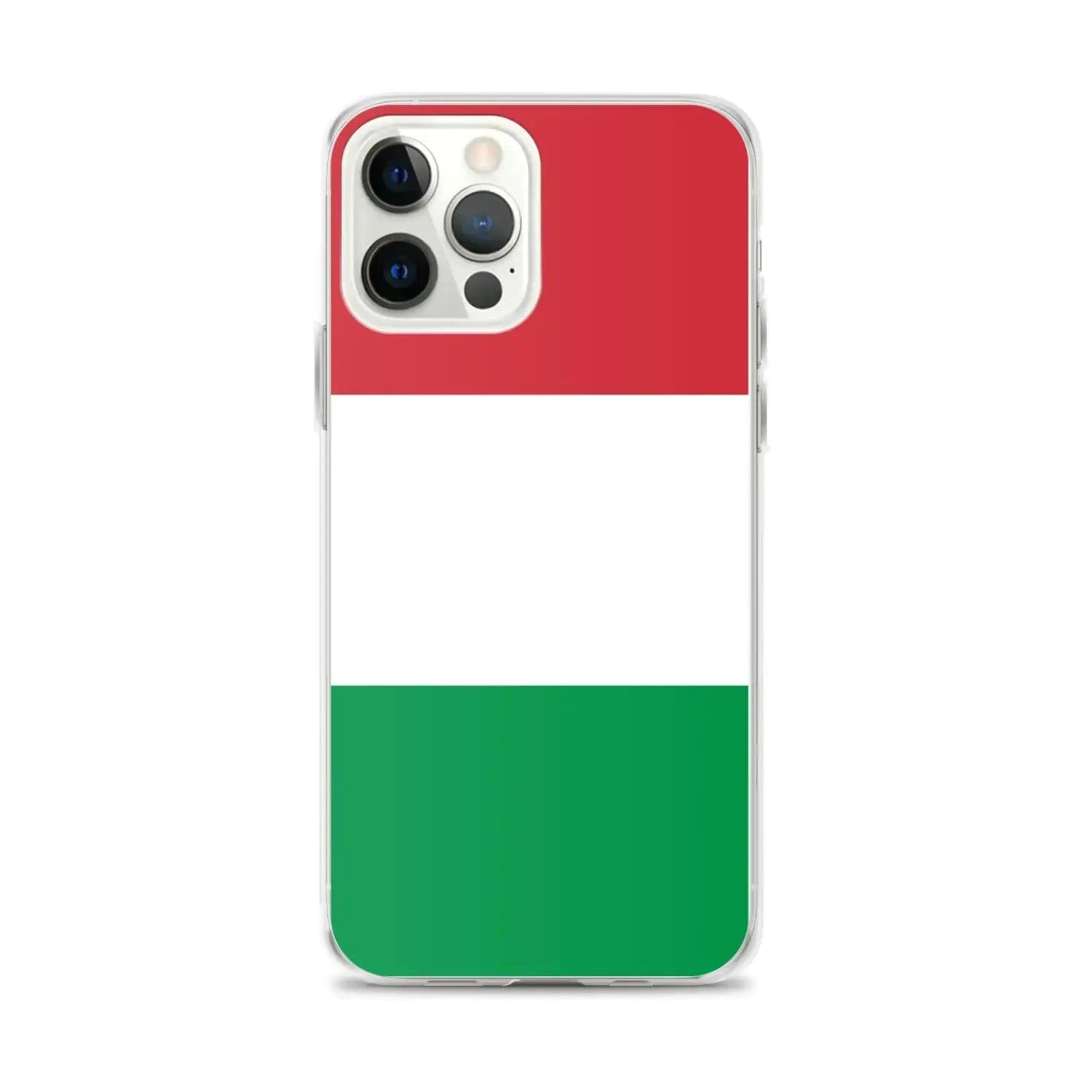 image-Coque iPhone Drapeau de l'Italie – Étui Souple – Résistant et Antichoc