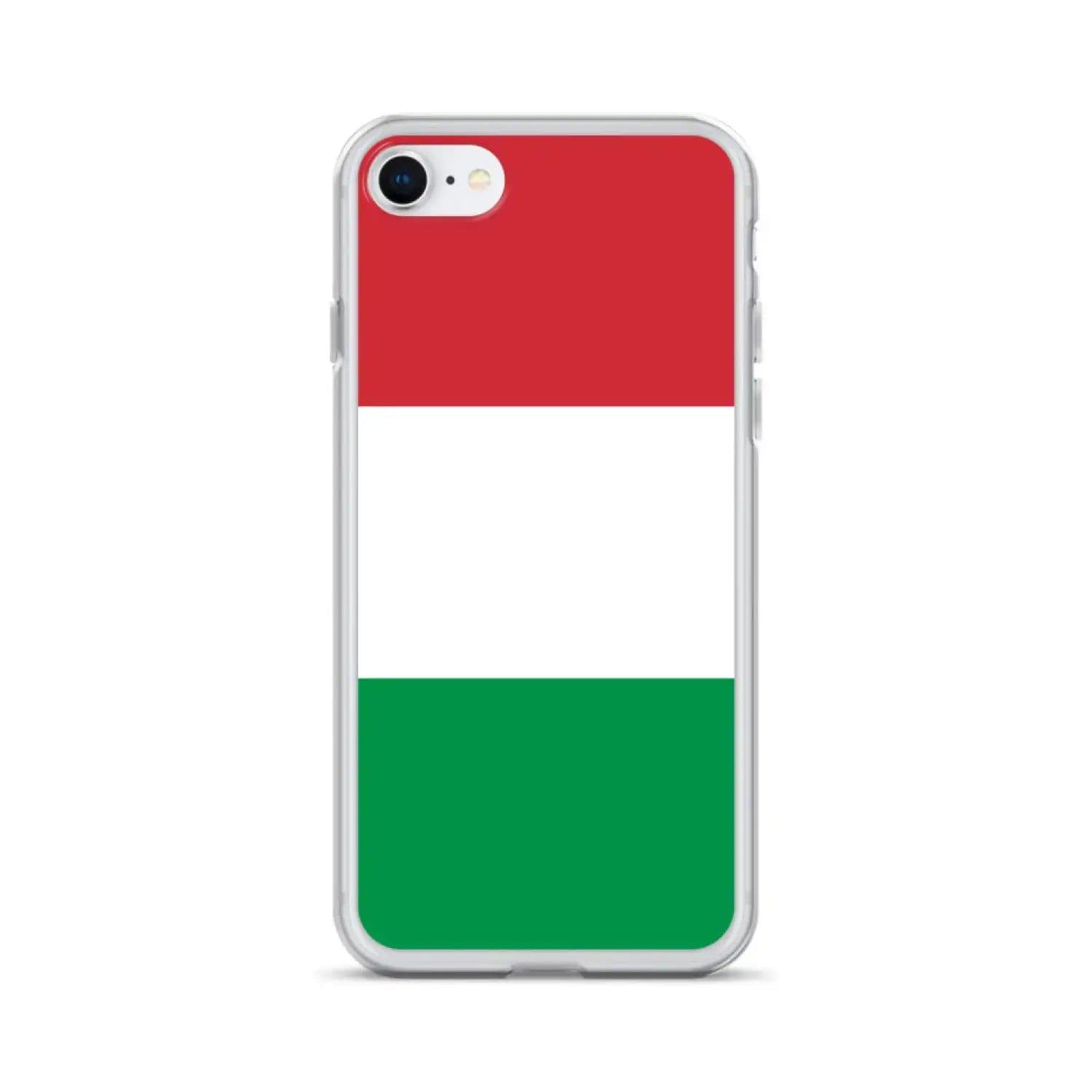 image-Coque iPhone Drapeau de l'Italie – Étui Souple – Résistant et Antichoc